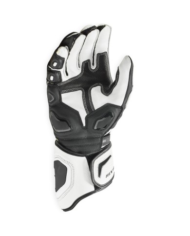 GUANTES REVIT JEREZ 4 WHITE/BLACK