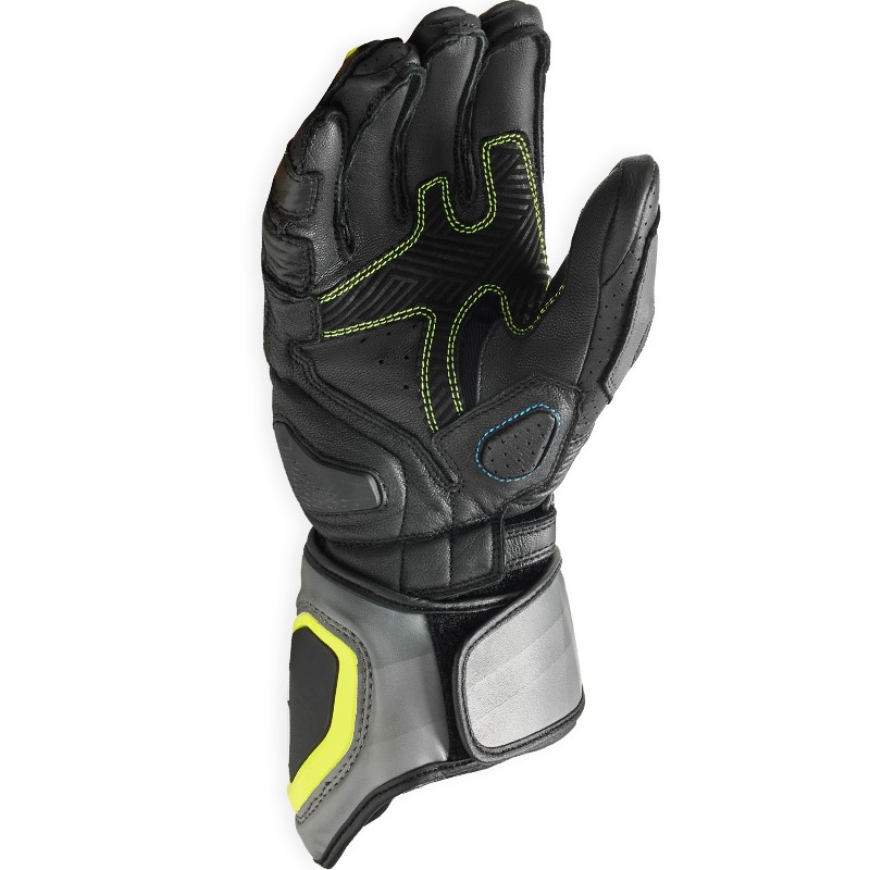 GUANTES REVIT QUANTUM 3 GREY/NEON YELLOW