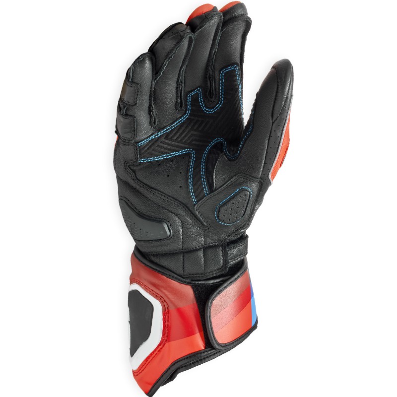 GUANTES REVIT QUANTUM 3 NEON RED/BLUE