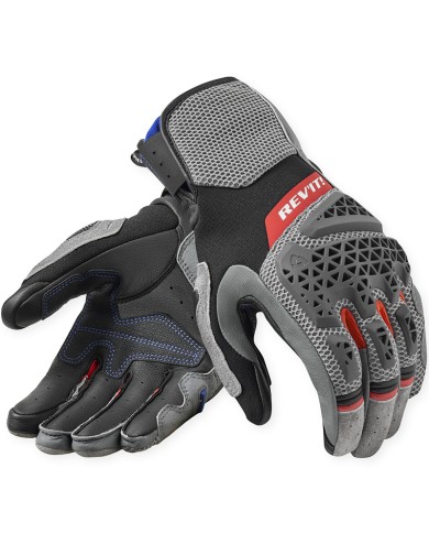 GUANTES REVIT SAND 5 GREY/RED