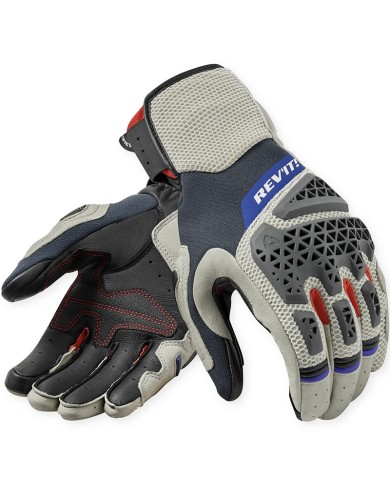 GUANTES REVIT SAND 5 SILVER/RED
