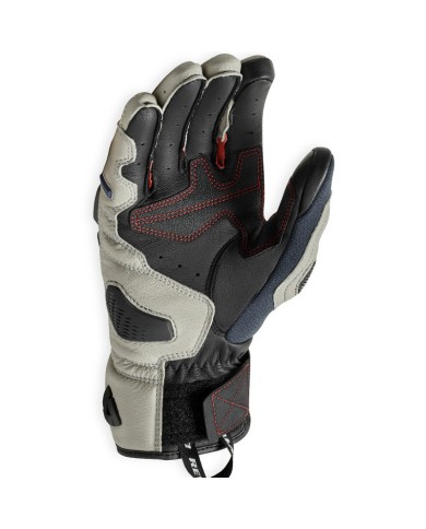 GUANTES REVIT SAND 5 SILVER/RED