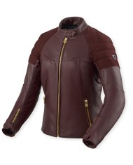 CHAQUETA DE CUERO LONDON LADY AUBERGINE