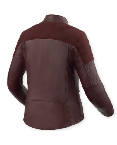 CHAQUETA DE CUERO LONDON LADY AUBERGINE
