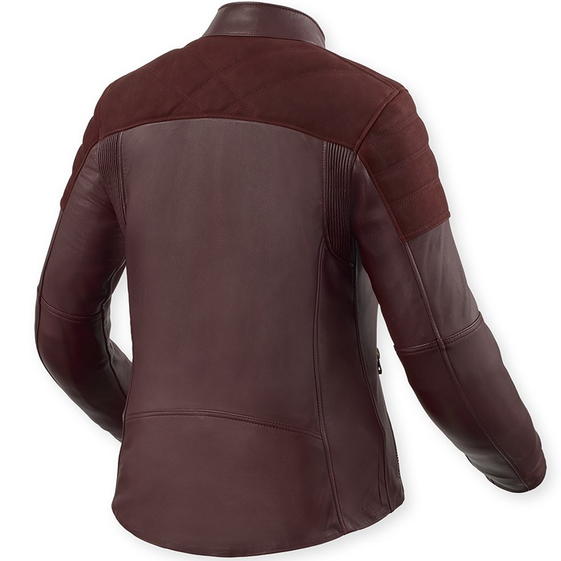 CHAQUETA DE CUERO LONDON LADY AUBERGINE