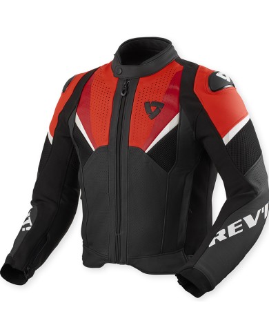 CHAQUETA REVIT AUTOMATE BLACK/NEON RED