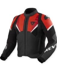 CHAQUETA REVIT AUTOMATE BLACK/NEON RED