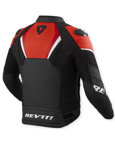 CHAQUETA REVIT AUTOMATE BLACK/NEON RED