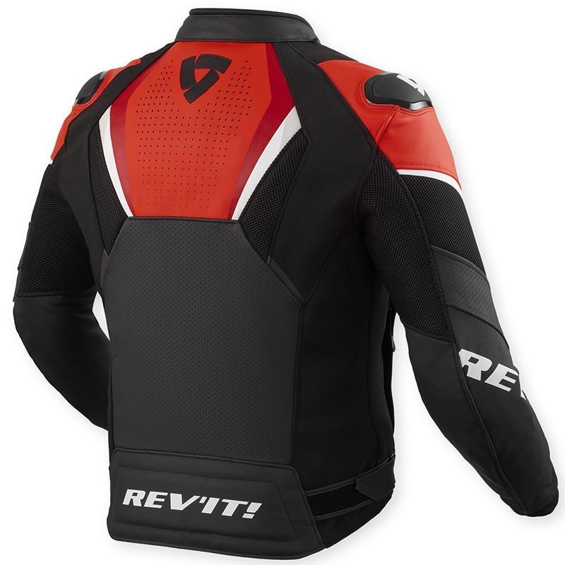 CHAQUETA REVIT AUTOMATE BLACK/NEON RED