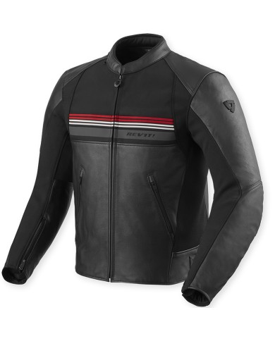 CHAQUETA REVIT MILE 2 BLACK/RED