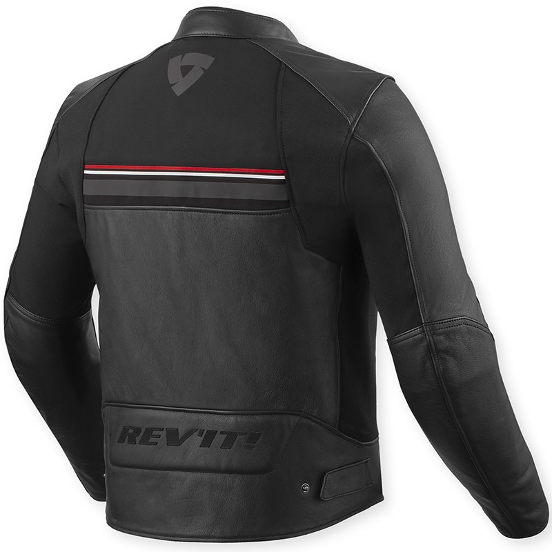 CHAQUETA REVIT MILE 2 BLACK/RED