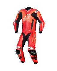 MONO ALPINESTARS GP PLUS V4 SPRINT PROFESIONAL RED FLUO/RED MEDIUM/WHITE