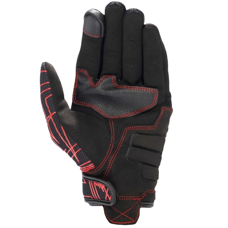 GUANTES ALPINESTARS MM93 LOSAIL V2 BRIGHT RED/BLACK ASPHALT