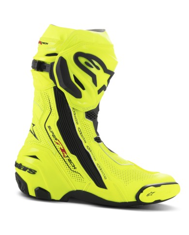 BOTAS ALPINESTARS SUPERTECH R VENTED YELLOW FLUO/BLACK