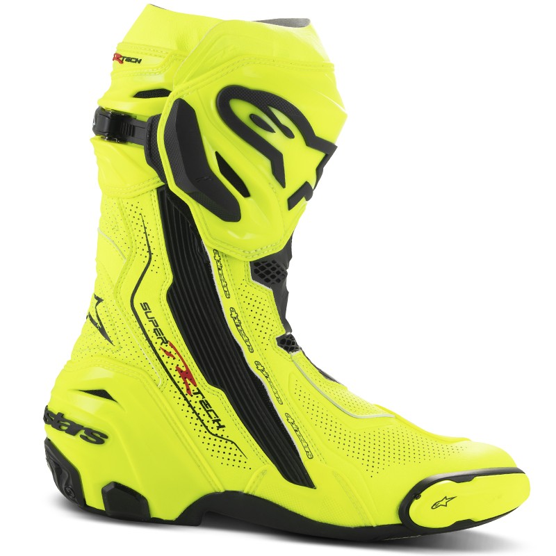 BOTAS ALPINESTARS SUPERTECH R VENTED YELLOW FLUO/BLACK