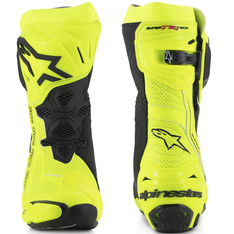 BOTAS ALPINESTARS SUPERTECH R VENTED YELLOW FLUO/BLACK