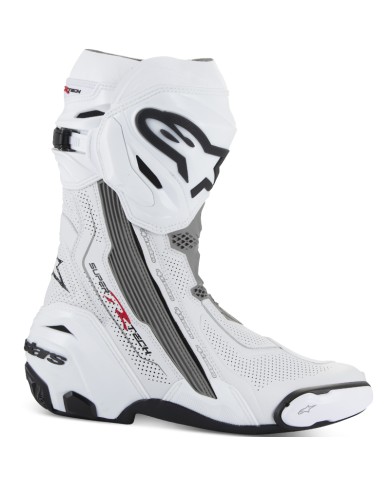 BOTAS ALPINESTARS SUPERTECH R VENTED WHITE/GREY MID