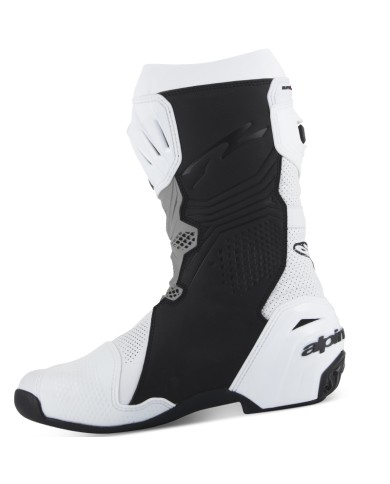 BOTAS ALPINESTARS SUPERTECH R VENTED WHITE/GREY MID