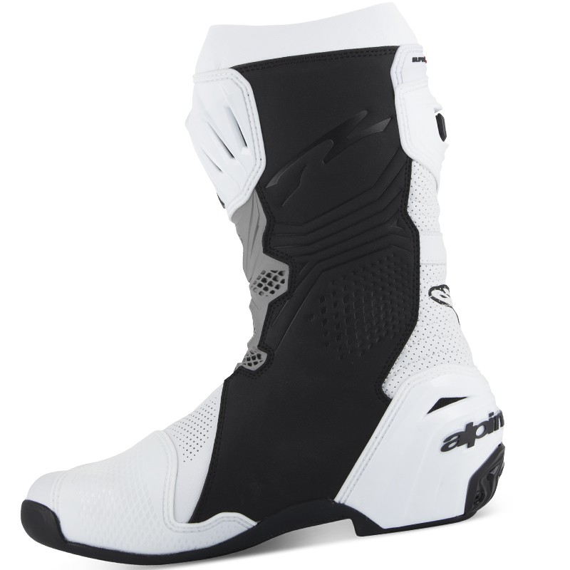 BOTAS ALPINESTARS SUPERTECH R VENTED WHITE/GREY MID