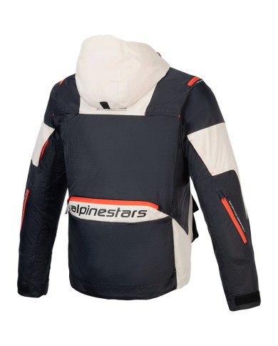 CHAQUETA ALPINESTARS MOGRESS AIR BLACK ALMOND/HOT ORANGE