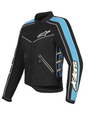 CHAQUETA ALPINESTARS STELLA T-DYNO AIR LADY BLACK/LIGHT BLUR/ECRU