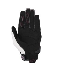 GUANTES ALPINESTARS CHROME LADY OFF WHITE/BURGUNDY