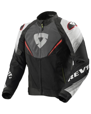 CHAQUETA REVIT QUANTUM 3 AIR GREY/RED