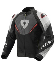 CHAQUETA REVIT QUANTUM 3 AIR GREY/RED