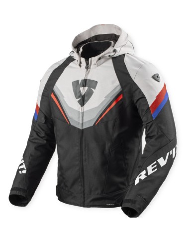 CHAQUETA REVIT QUANTUM 3 H2O BLACK/LIGHT GREY