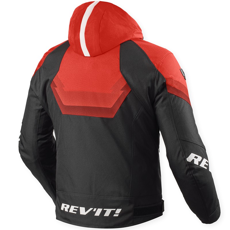CHAQUETA REVIT QUANTUM 3 H2O BLACK/RED