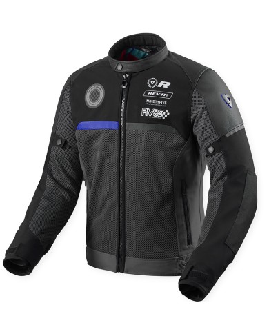 CHAQUETA REVIT SWIFTBLADE BLACK/BLUE