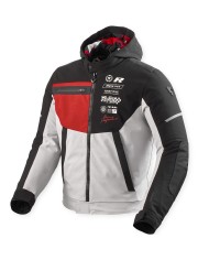 CHAQUETA REVIT HASTE H2O BLACK/RED