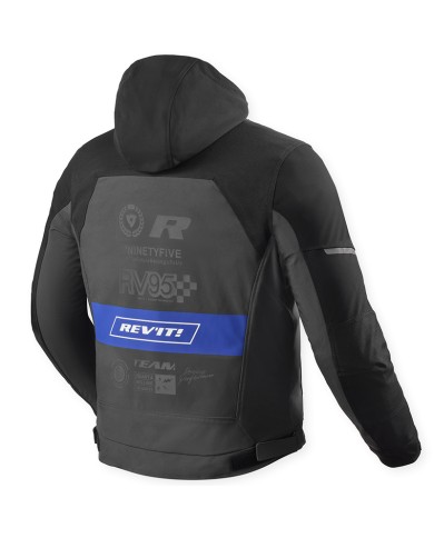 CHAQUETA REVIT HASTE H2O BLACK/BLUE