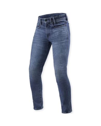 PANTALONES VAQUEROS REVIT PISTON 3 SKINNY FIT L34 MEDIUM BLUE USED