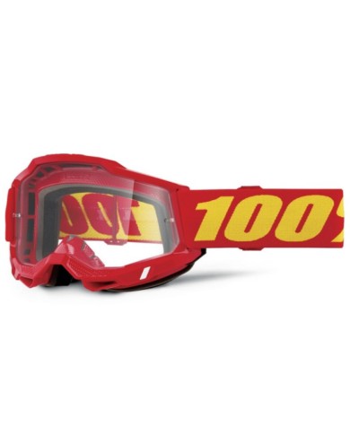 GAFAS 100% ACCURI 2 OTG M2 ROJO/TRANSPARENTE