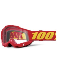 GAFAS 100% ACCURI 2 OTG M2 ROJO/TRANSPARENTE