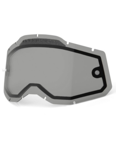 RECAMBIO LENTE VENTILADA GAFAS 100% MODELO 2 AHUMADA