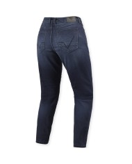 PANTALONES-VAQUEROS REVIT HARPER TAPERED L30 LADY DARK BLUE USED