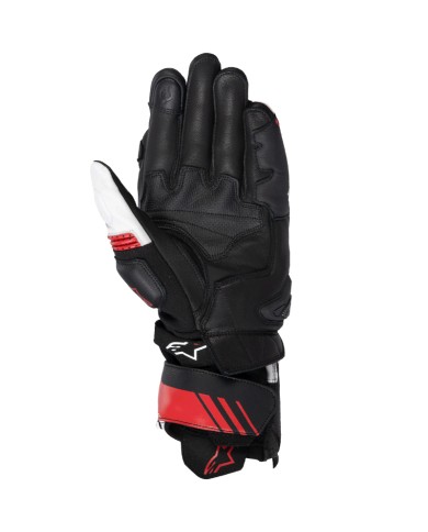 GUANTES ALPINESTARS GP PLUS R V3 BLACK/WHITE/BRIGHT RED