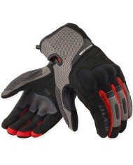 GUANTES REVIT CAVERN GREY/RED