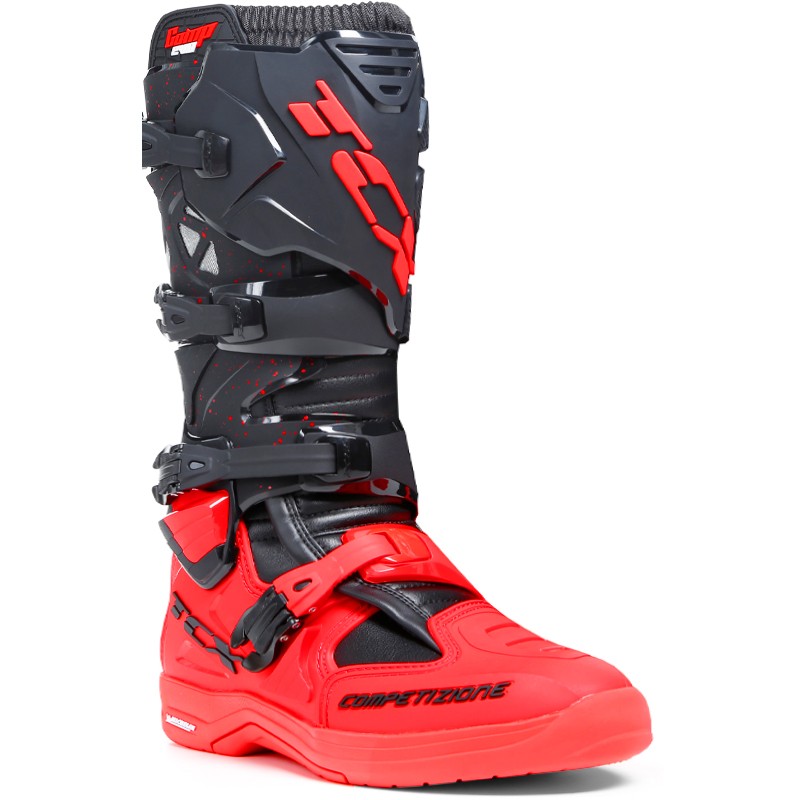 BOTAS TCX COMP EVO 2 MICHELIN BLACK/RED