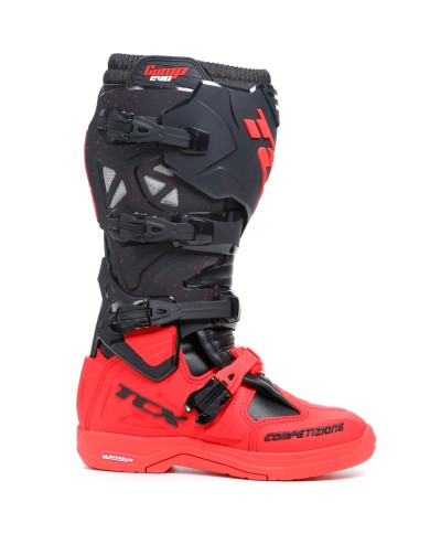 BOTAS TCX COMP EVO 2 MICHELIN BLACK/RED