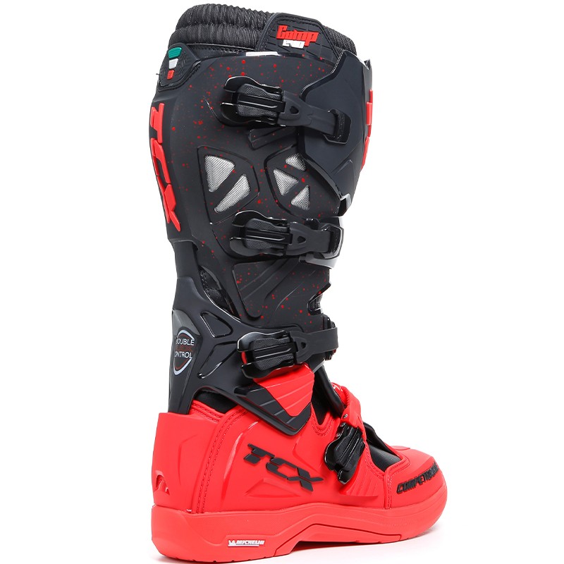 BOTAS TCX COMP EVO 2 MICHELIN BLACK/RED