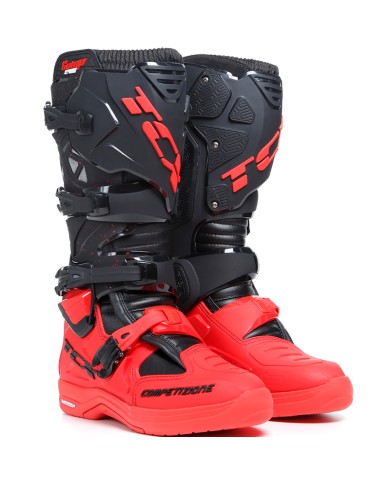 BOTAS TCX COMP EVO 2 MICHELIN BLACK/RED