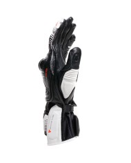 GUANTES DAINESE FIERO METAL BLACK/WHITE/RED FLUO