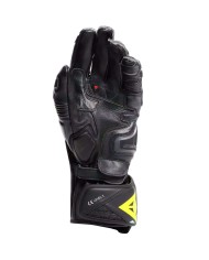 GUANTES DAINESE FIERO METAL BLACK/WATER/YELLOW FLUO