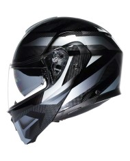 CASCO AGV STREETMODULAR LEDRO MATT BLACK/GREY