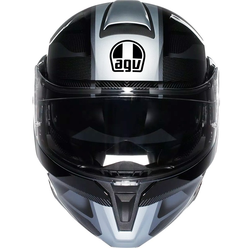 CASCO AGV STREETMODULAR LEDRO MATT BLACK/GREY