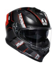 CASCO AGV K7 KYBER MATT BLACK/RED