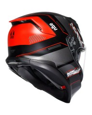 CASCO AGV K7 KYBER MATT BLACK/RED